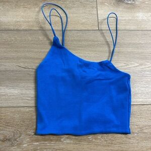 Zara Vibrant Blue Camisole Top